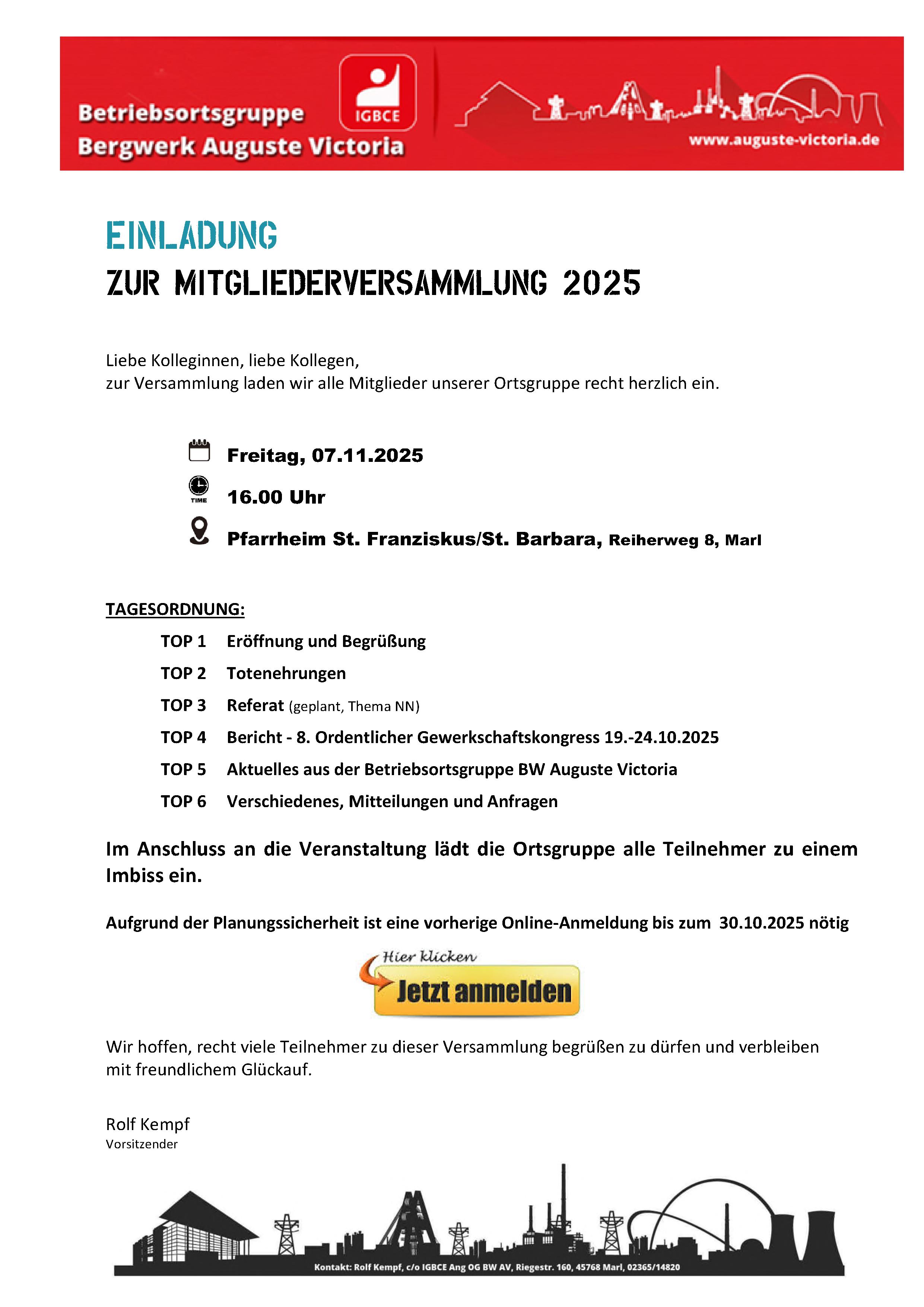 2025 01 19 Sheet Einladung Mitgliederversammlung 2025